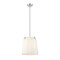 Z-Lite Weston Pendant, 3-Light, 13 In.W x 13 In.H, Brushed Nickel/Cream 3502P13-BN - alternate 1